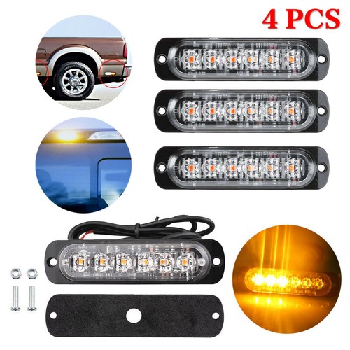 4stk 12led auto frontblitzer - 4stk,