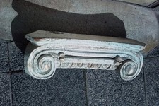 Große antike Wandkonsole Holz