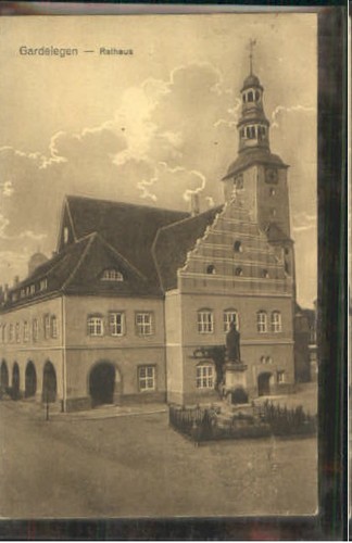 Gardelegen rathaus 1915 - gardelegen,