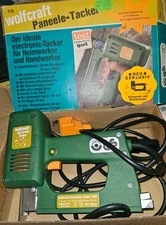 Wolfcraft-Electroic-Tacker 7110 mit Nietaufsatz-