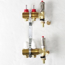 Messing Heizkreisverteiler