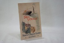 German Lloyd :Bon Voyage   North German Lloyd   Bremen