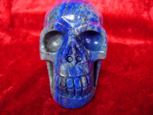 Kristallschädel lapislazuli - kristallschädel,