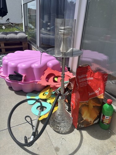 Wasserpfeife shisha aus glas - glas, &