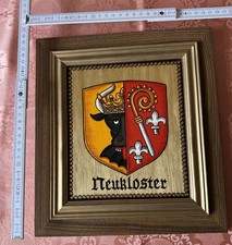 Neukloster - Mecklenburg - Wappen Bild - Coat of Arms - Handarbeit DDR NEU