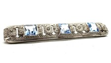 ::935 ANTIKE SILBER BROSCHE