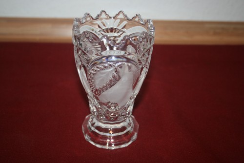 Annahütte kristall vase - annahütte,