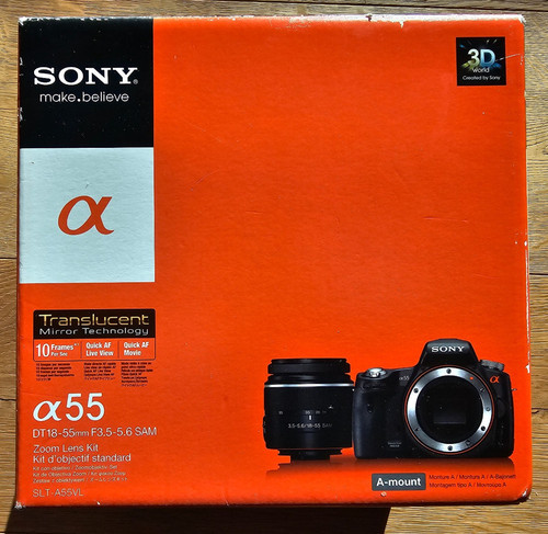 Sony slt a55 alpha 55 - sony,