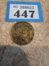 Birmingham Messing in Medaille