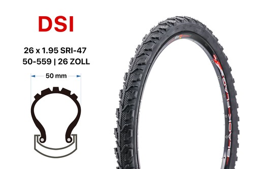 Zoll fahrradreifen 26x1 95 - 26,