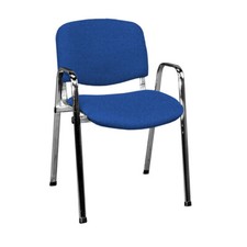Besucherstuhl verchrohmt mit