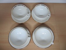 Tasse mit Untertasse Goldrand Krautheim Selb Bavaria