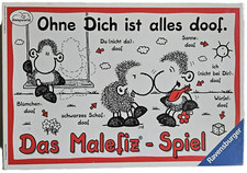 Sheepworld - Das Malefiz Spiel - Ravensburger - Ohne Dich ist alles Doof - 2008