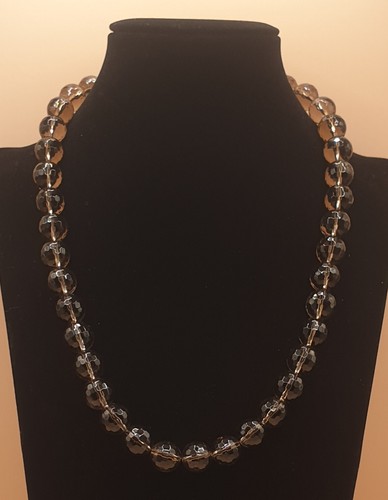 Facettierte rauchquarz kette - facettierte,