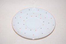 Untertasse 17,3 cm  Form 1350 Konfetti Punkte Arzberg 50er Jahre Stempel