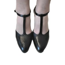 Lederpumps Gr40 Schwarz Zum