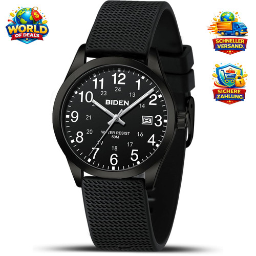 Herren uhr analog quarz - uhr,