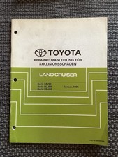 Toyota Land Cruiser REPARATURANLEITUNG FÜR KOLLISIONSSCHÄDEN FZJ80 HZJ80 HDJ80