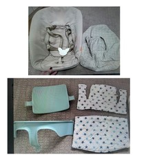 Stokke Sitzverkleinerer +   Kissen TrippTrapp newborn Aufsatz + Schutzbezug