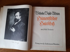 Wilhelm Busch - Album "Humoristischer Hausschatz"   1949