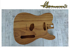 Tele Roasted Swamp Ash Body, 2-teilig, unfinished, Gewicht  nur 2,09 kg
