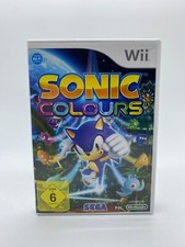 Nintendo Wii Spiel - Sonic Colours - OVP - komplett