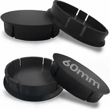 60mm / 55mm Schwarz Felgen Kappe Nabenkappen Felgendeckel Nabendeckel Universal