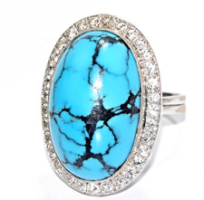 Ring Gold Türkis 34ct