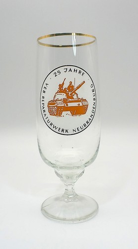 Ddr nva ehrengeschenk bierglas - ehrengeschenk,
