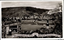 Ak Pommern an der Mosel, Gasthof Onkel Otto, Panorama vom Ort, Wein - 2978446