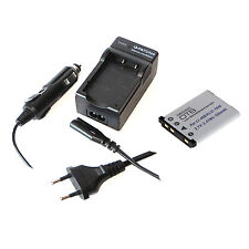 Akku und Ladegerät für Fujifilm Finepix JZ300 XP10 XP30 XP60 XP80 XP90