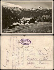 Ansichtskarte Garmisch-Partenkirchen Eckbauer 1236m - Berghütte 1929