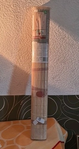 Bambusrollo mit floralem