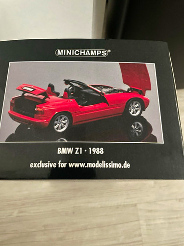 Minichamps bmw 1988 - minichamps, z1