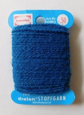 Stopfgarn Stopfwolle Garn Nähgarn Beilaufgarn Nähen DIY petrol türkis blaugrün