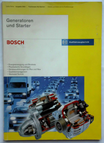 Bosch kraftfahrzeugtechnik - bosch,