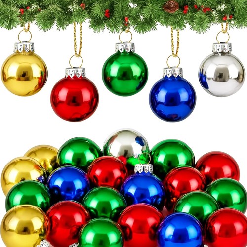 Weihnachtskugeln glas klein - glas,