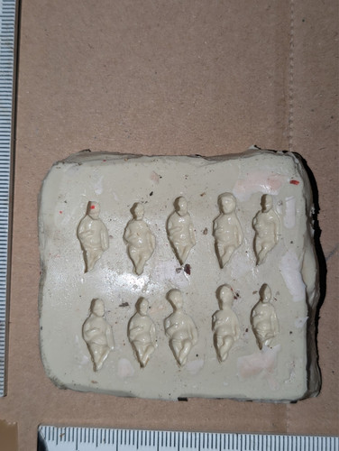 Silikonform wachs relief - #70,