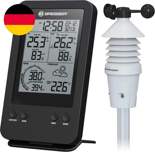 Bresser wetterstation funk mit - bresser,