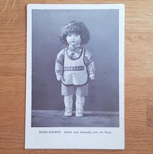 Günther Heine Bad Kösen alte Reklame AK Kunstpuppen Fabrik Werbung Puppen