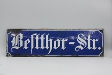 Altes Strassenschild Email