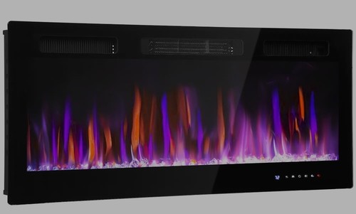 Elektrischer led kamin mit - elektrischer,