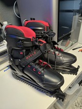 Oxelo Schlittschuhe Fit 500 schwarz/rot Gr.45