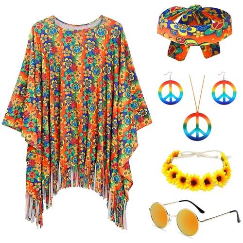Hippie kostüm damen - kostüm, 60er