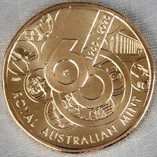 AUSTRALIA / AUSTRALIEN_1 Dollar 2025_60th Ann. Royal Australian Mint_C Mintmark
