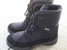 Manitu Stiefel Boots Winterschuhe schwarz Gr.  36 schwarz- neuwertig