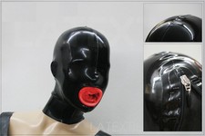 ☀️ LATEXTIL ☀️ - Latexmaske "SAFER-RED" - latex mask rubber - NEU / NEW