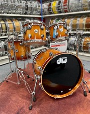 DW Collector's Series Almond Shellset  "Toasted Almond Burst"  -  20,10,12,14"