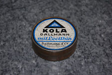 alte Blechdose Kola Dallmann Pastillen mit Lecithin Militaria 1939