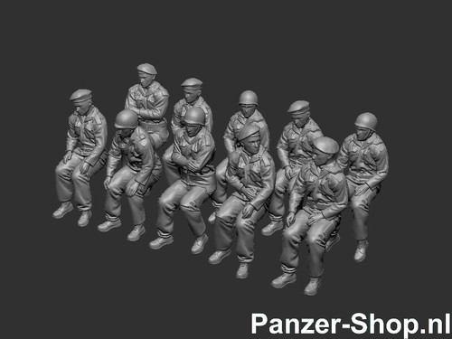 10x bundeswehr figuren - 10x,